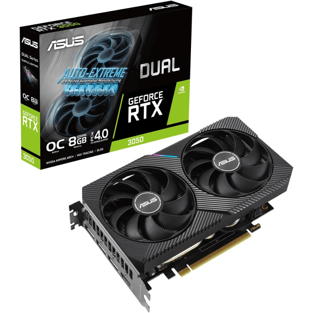 ASUS Dual GeForce RTX 3050 V2 OC Edition 8GB 128Bit GDDR6 PRICE IN PAKISTAN