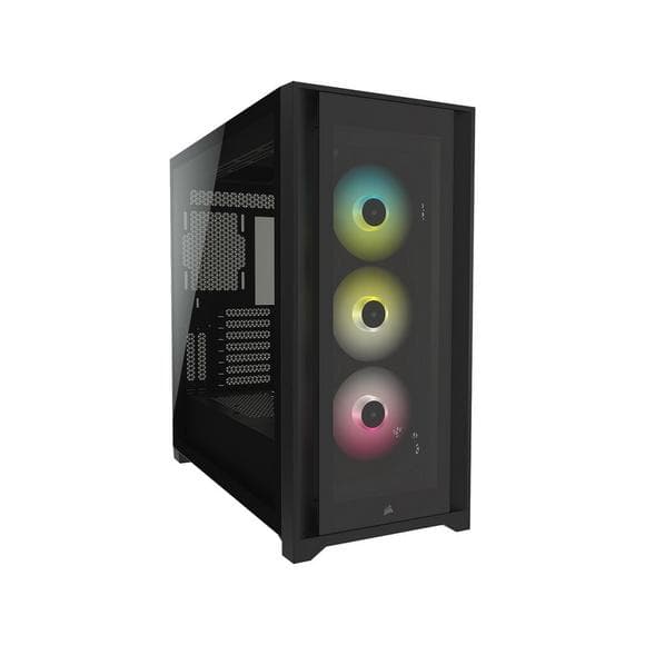 PC Case Corsair iCUE 5000X RGB Tempered Glass Mid-Tower ATX Smart — Black Price in Pakistan