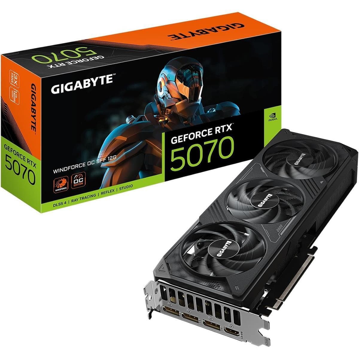 Gigabyte GeForce RTX 5070 WINDFORCE OC SFF 12GB 192BIT GDDR7 PAKISTAN