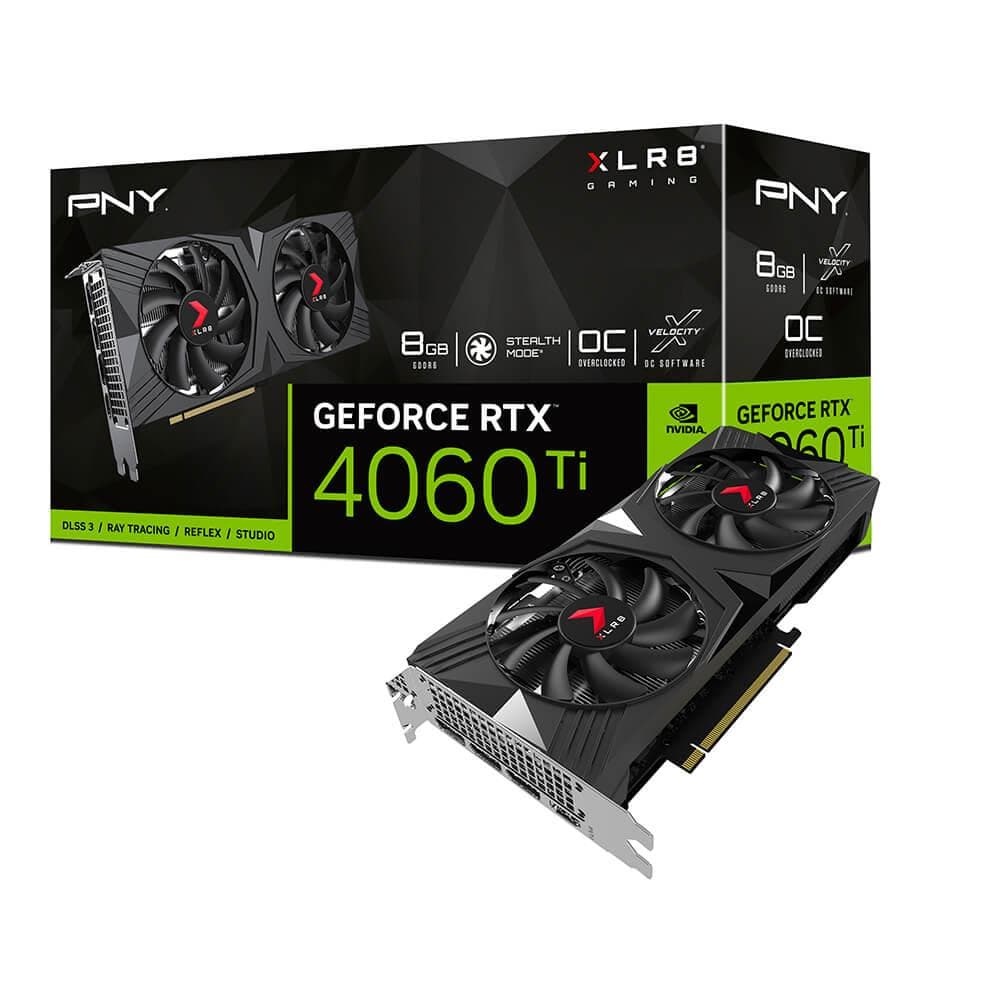 PNY GeForce RTX 4060Ti 8GB 128BIT DDR6 VERTO Overclocked Dual Fan DLSS 3 PAKISTAN