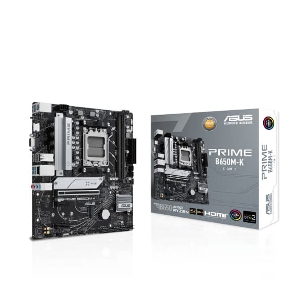 ASUS Prime B650M-K mATX DDR5 AMD AM5 Motherboard