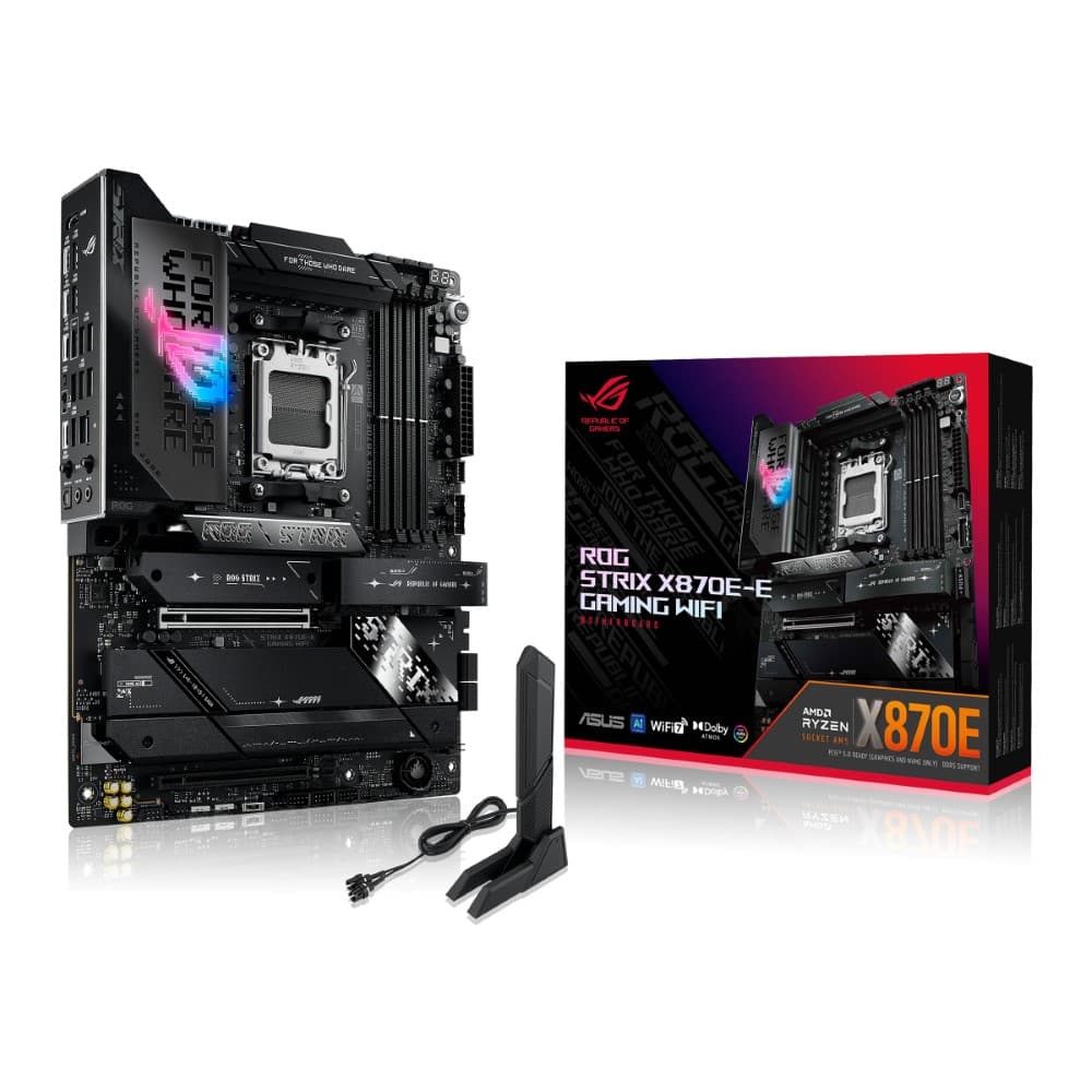 ASUS ROG STRIX X870E-E GAMING WIFI AMD AM5 ATX Motherboard