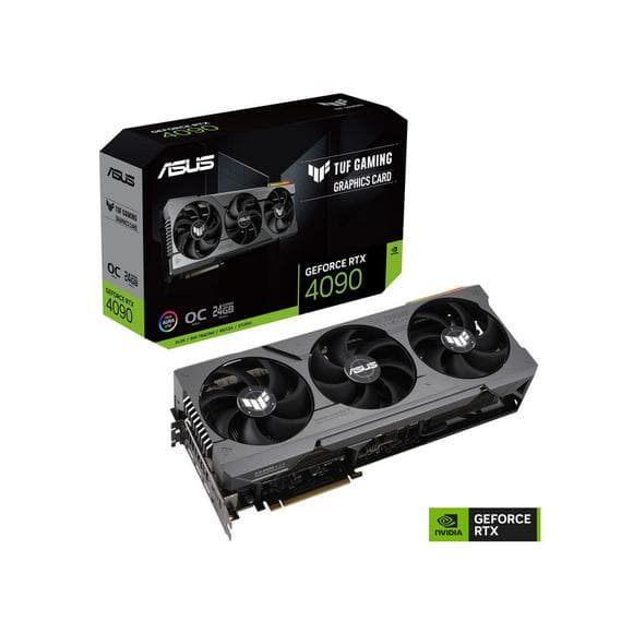 ASUS TUF Gaming GeForce RTX 4090 OC Edition 24GB GDDR6X Gaming GPU (Used) 384-bit PCI Express 4.0