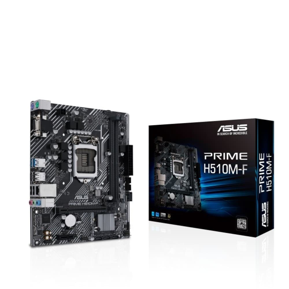 ASUS PRIME H510M-F Intel LGA1200 Micro-ATX Motherboard