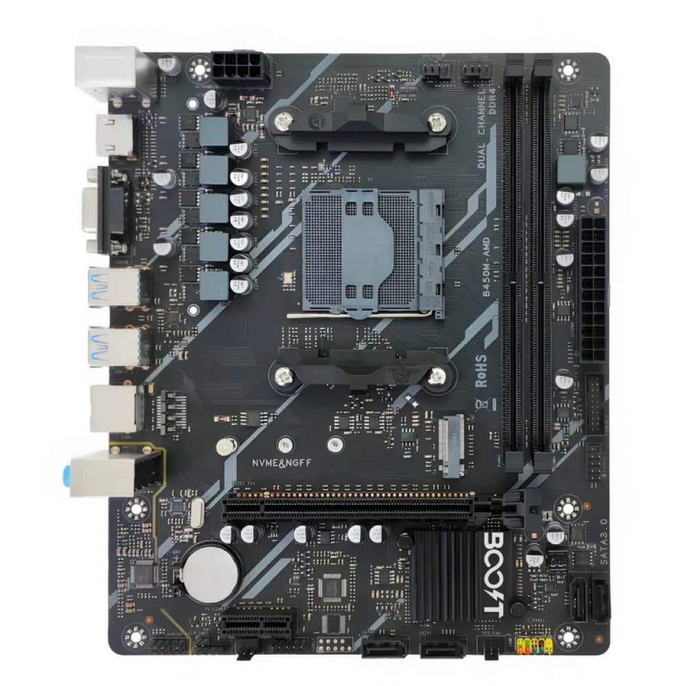 BOOST CORE B450M AMD AM4 Micro-ATX Motherboard
