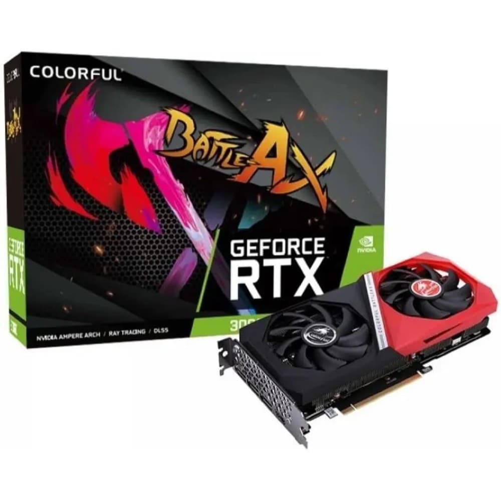 COLORFUL GeForce RTX 3060 NB DUO 12G V2 L-V 12GB GDDR6 192bit PCI Express 4.0 x16 GPU