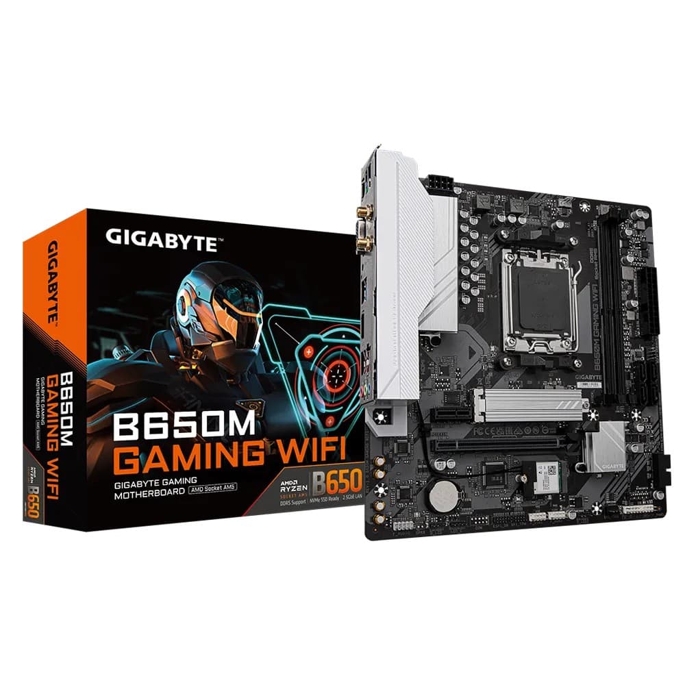 GIGABYTE B650M GAMING WIFI AMD AM5 Micro-ATX Motherboard