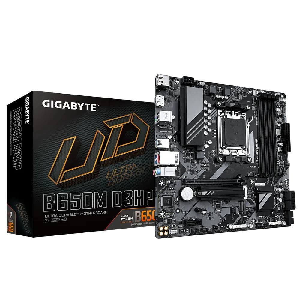 GIGABYTE B650M D3HP DDR5 AMD AM5 Micro-ATX Motherboard