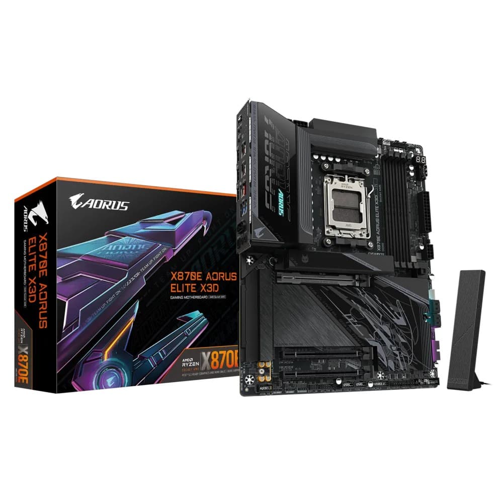 GIGABYTE X870E AORUS Elite X3D AMD AM5 ATX Motherboard