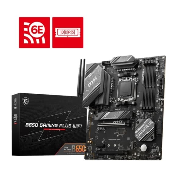 MSI B650 Gaming Plus WiFi ATX DDR5 AMD AM5 Motherboard