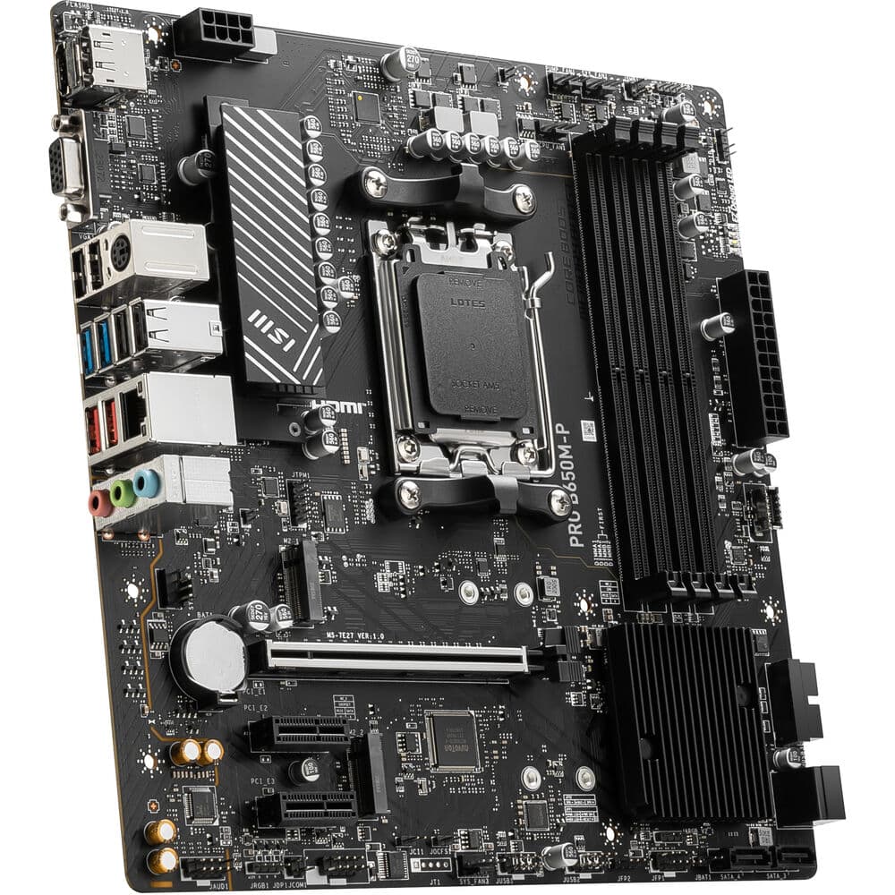 MSI PRO B650M-P AMD AM5 Micro-ATX Motherboard